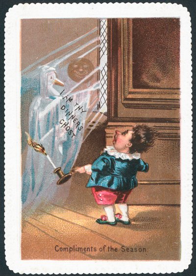 Geist der Gans, Weihnachtskarte von English School