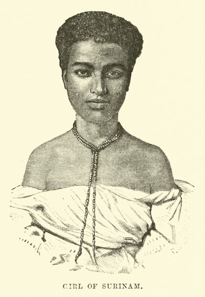 Mädchen von Surinam von English School