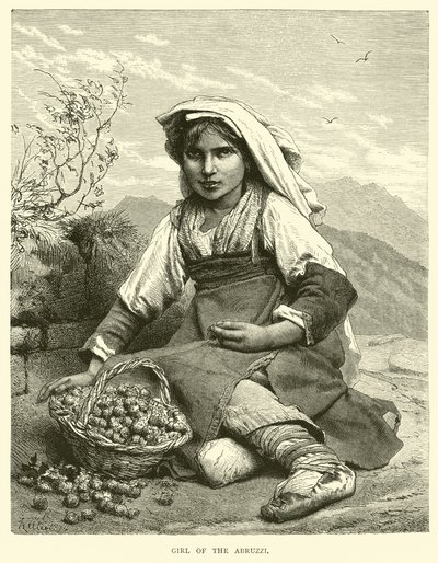 Mädchen aus den Abruzzen von English School