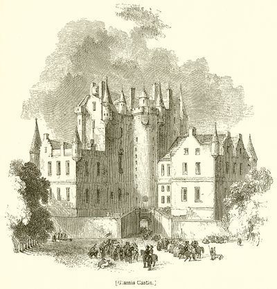 Glamis Castle von English School