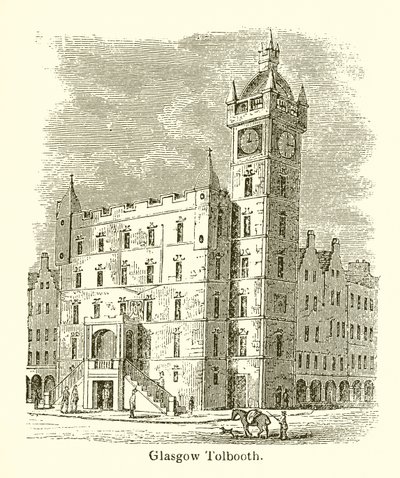 Glasgow Tolbooth von English School