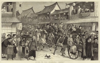 Auf dem Weg zum Shanghai Derby von English School