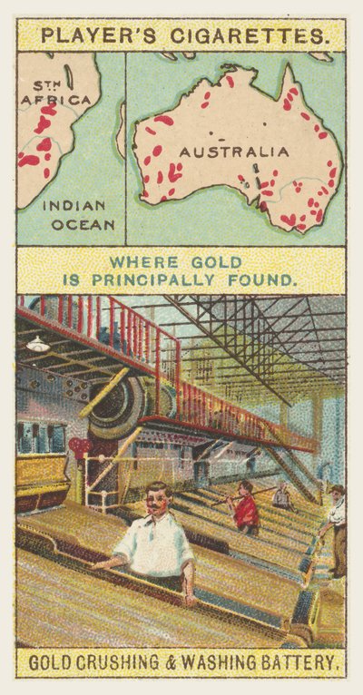 Gold (Chromolithografie) von English School