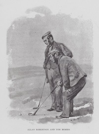 Golf: Allan Robertson und Tom Morris von English School