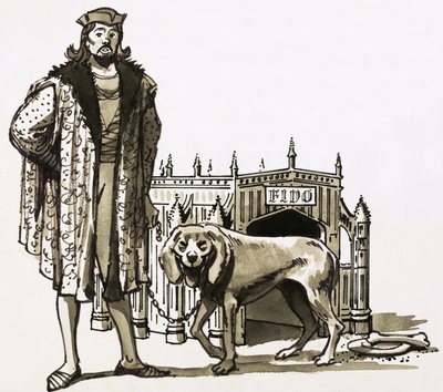 Gotische Hundehütte von English School