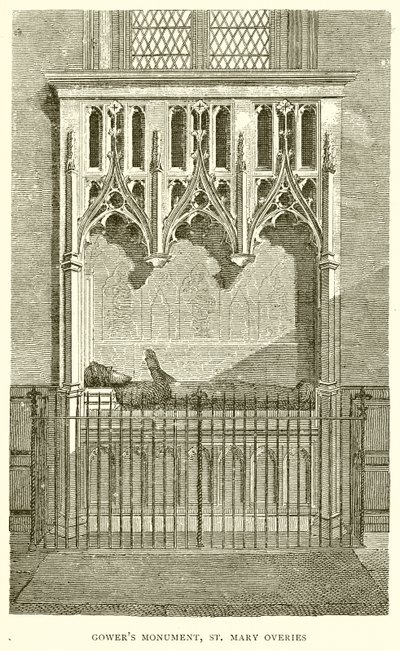 Gowers Denkmal, St. Mary Overies von English School