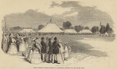 Großes nationales Bogenschießtreffen in Leamington von English School