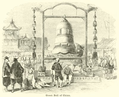 Große Glocke von China von English School
