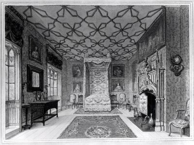 Großes Nordschlafzimmer von Strawberry Hill von English School