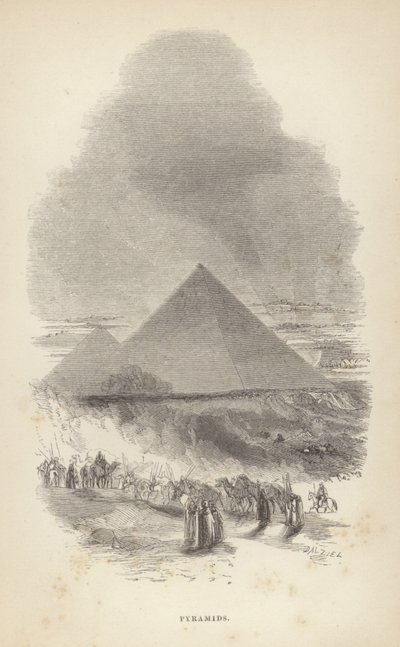 Große Pyramide von Gizeh von English School
