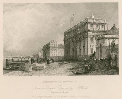 Greenwich Hospital, London von English School