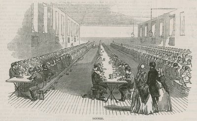 Greenwich Royal Hospital Schulen; Abendessen von English School
