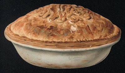 Grußkarte in Form eines Kuchens von English School