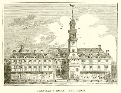 Greshams Royal Exchange von English School