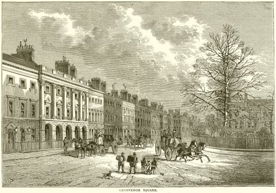 Grosvenor Square von English School