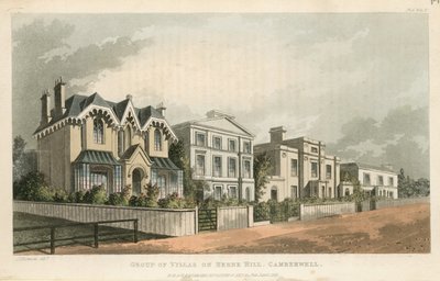 Gruppe von Villen auf Herne Hill von English School