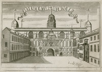 Guildhall, London von English School