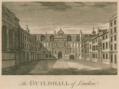 Guildhall, London von English School