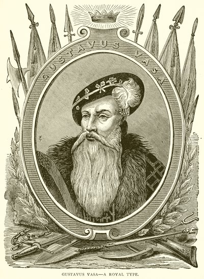 Gustav Vasa--Ein königlicher Typ von English School