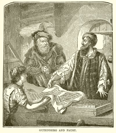Gutenberg und Faust von English School