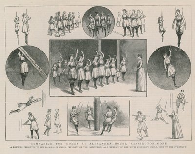 Gymnasium für Frauen im Alexandra House von English School