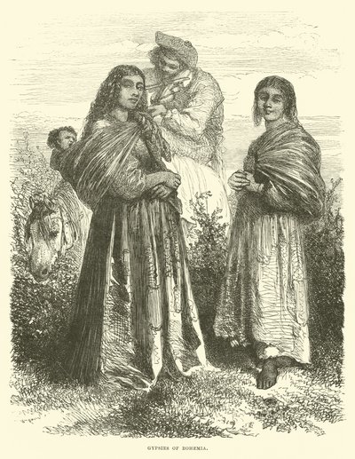 Zigeuner aus Böhmen von English School