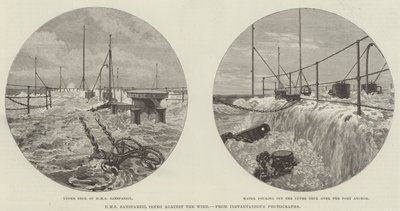 HMS Sanspareil gegen den Wind von English School