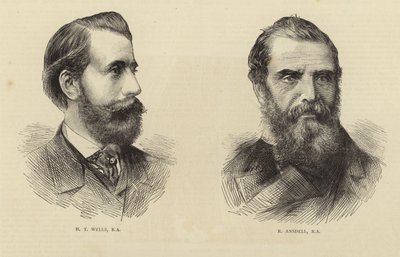 H T Wells und R Ansdell von English School