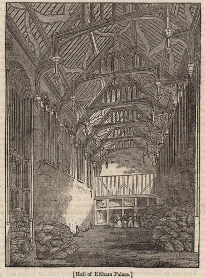 Halle des Eltham Palace, Kent von English School