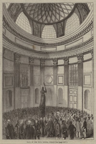 Halle der Vier Gerichte, Dublin von English School