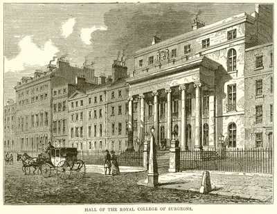Halle des Royal College of Surgeons von English School