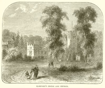 Hampdens Haus und Kirche von English School