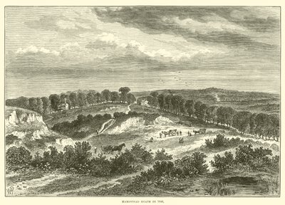Hampstead Heath im Jahr 1840 von English School