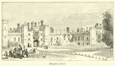 Hampton Court von English School