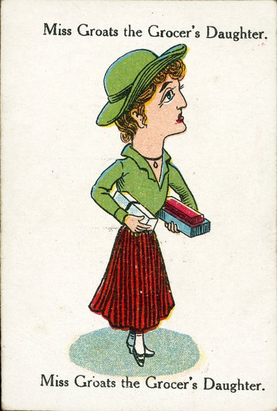 Glückliche Familien, ca. 1920: Miss Groats, die Tochter des Lebensmittelhändlers von English School