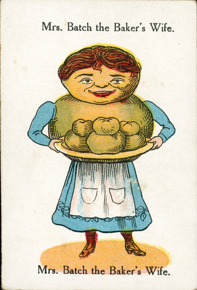 Glückliche Familien, ca. 1920: Frau Batch, die Bäckerin von English School
