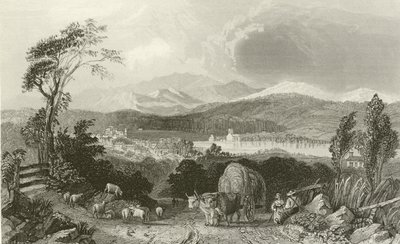 Ernteszene in New Hampshire von English School