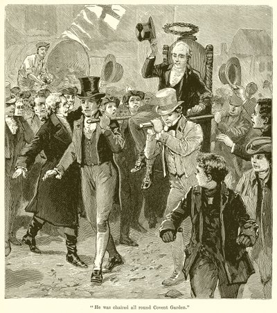 Er wurde durch Covent Garden getragen von English School