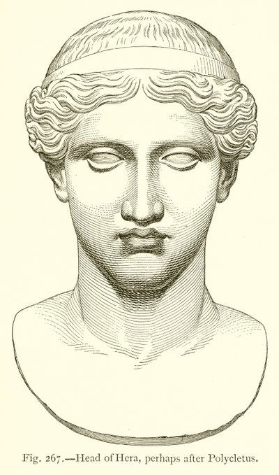 Kopf der Hera, vielleicht nach Polyklet von English School
