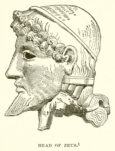 Kopf des Zeus von English School