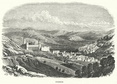 Hebron (Gravur) von English School