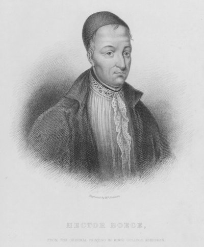 Hector Boece (Gravur) von English School