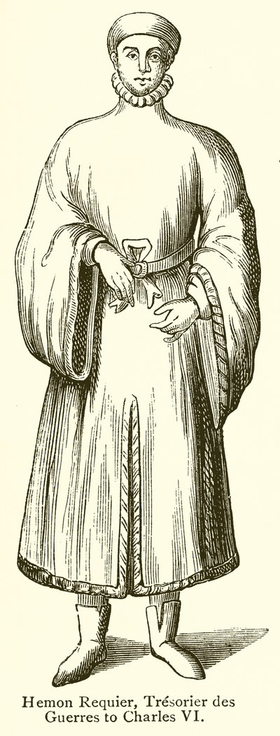 Hemon Requier, Tresorier des Guerres von Charles VI von English School