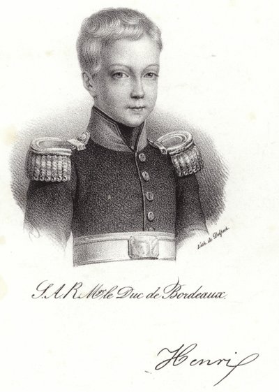 Henri von Artois von English School