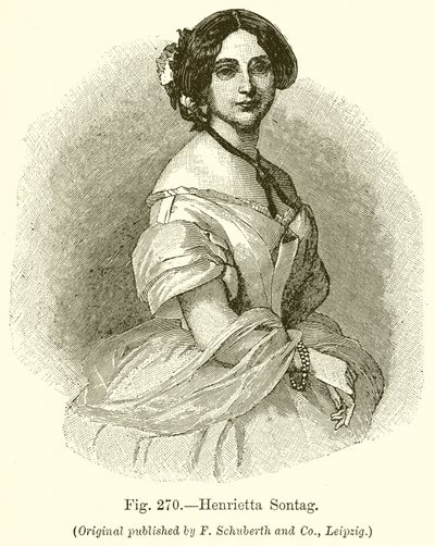 Henriette Sontag von English School