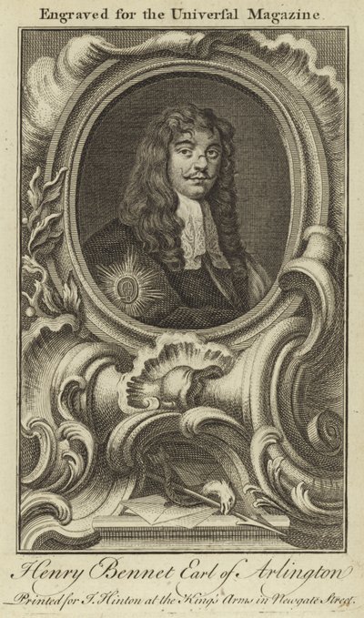 Henry Bennet, Earl of Arlington von English School