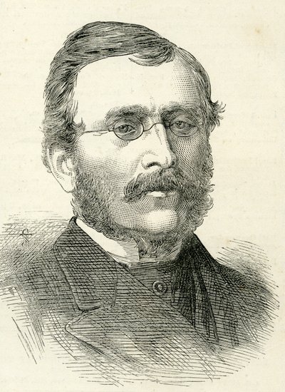 Henry Brittan Willis (1810-84) aus den Illustrated London News, Februar 1884 von English School