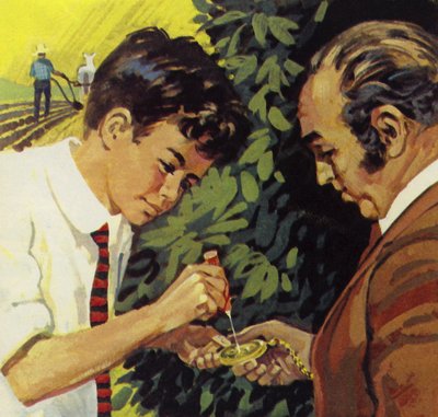 Henry Ford erfreute sich daran, die Uhren der Nachbarn zu reparieren von English School