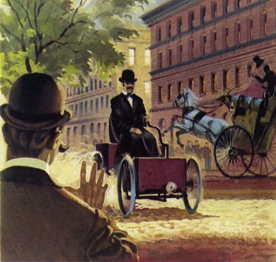 Henry Ford baute 1892 sein erstes handgefertigtes Auto von English School