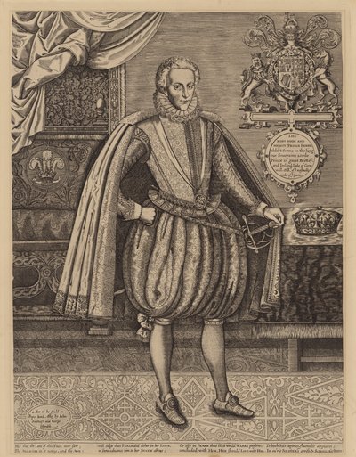 Henry Frederick, Prinz von Wales, ältester Sohn von König James I. von English School